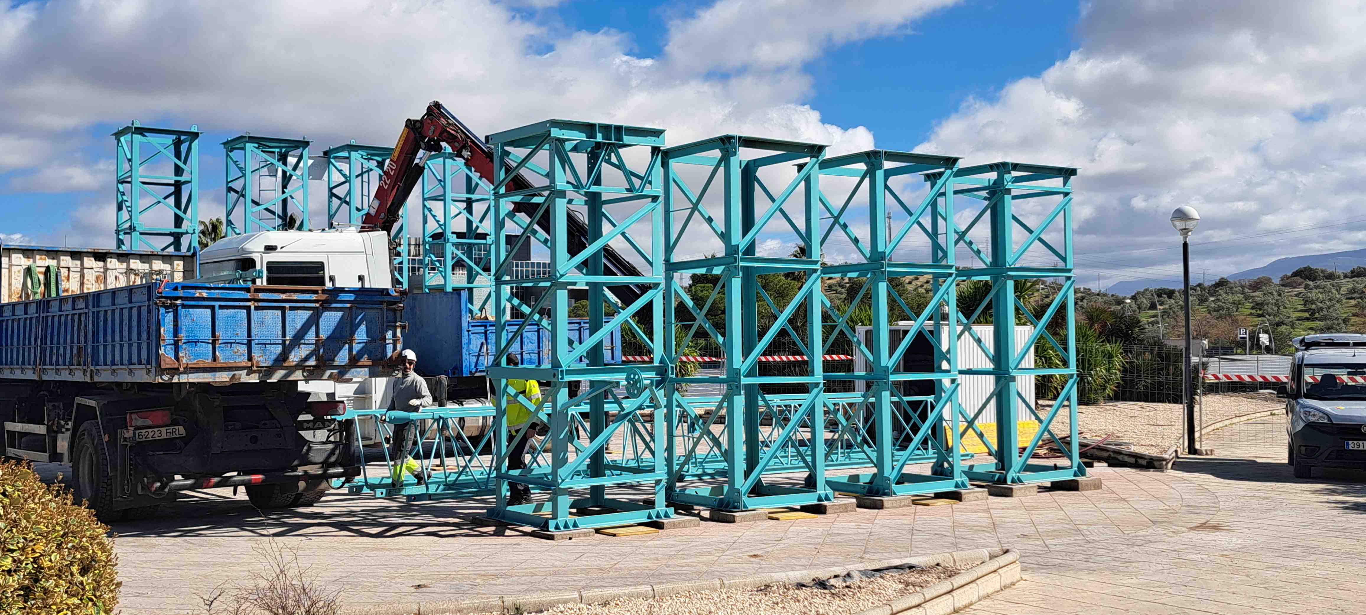 Image from Proceso de construcción de la Instalación de Jaén album