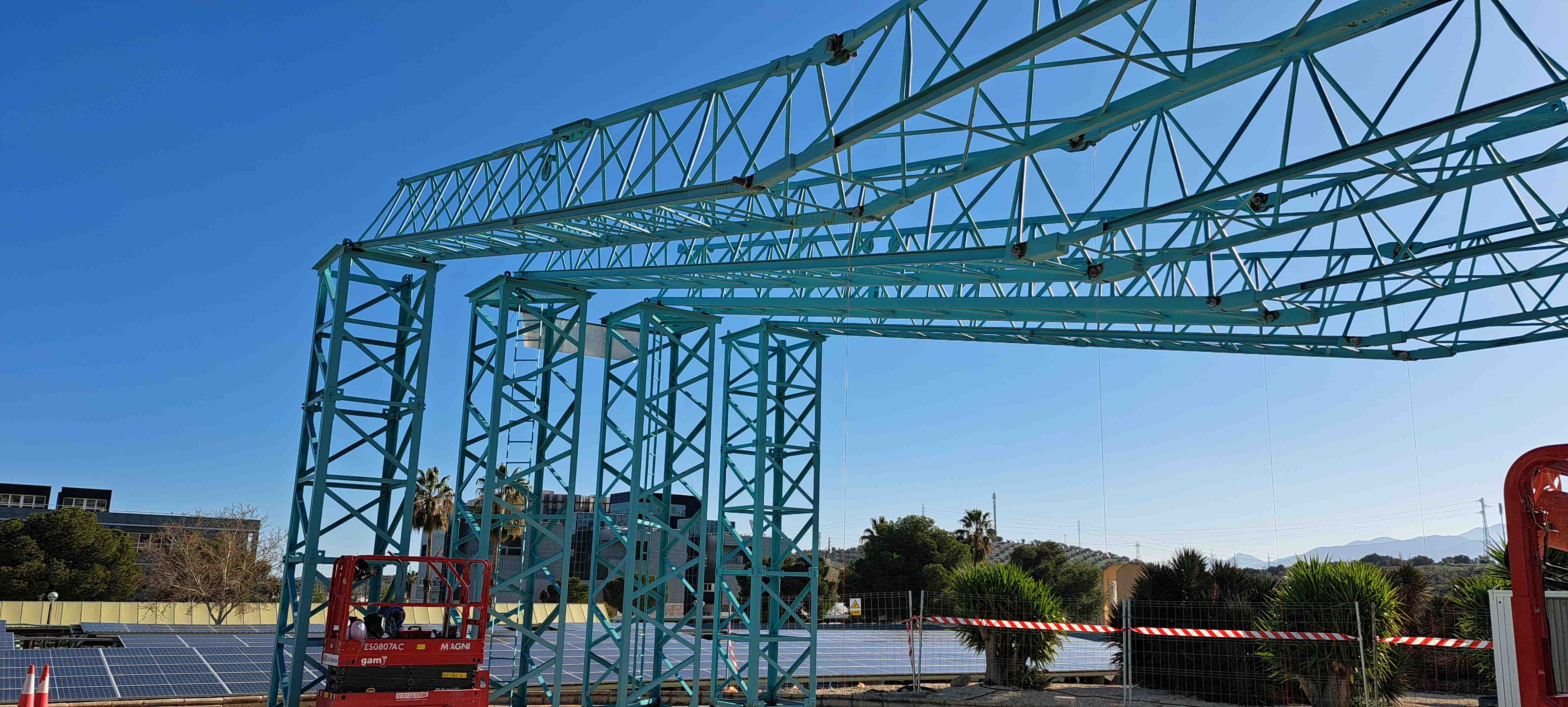 Image from Proceso de construcción de la Instalación de Jaén album