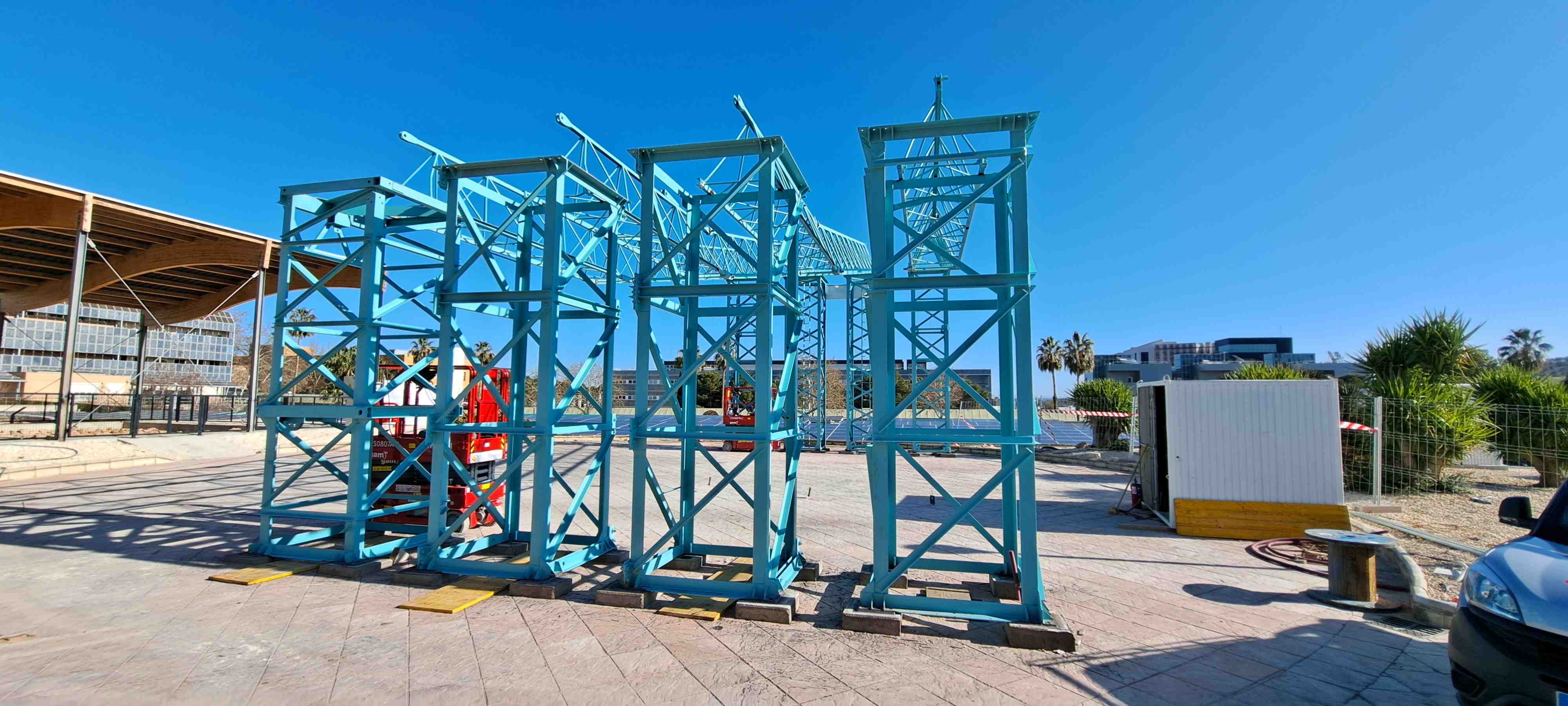 Image from Proceso de construcción de la Instalación de Jaén album