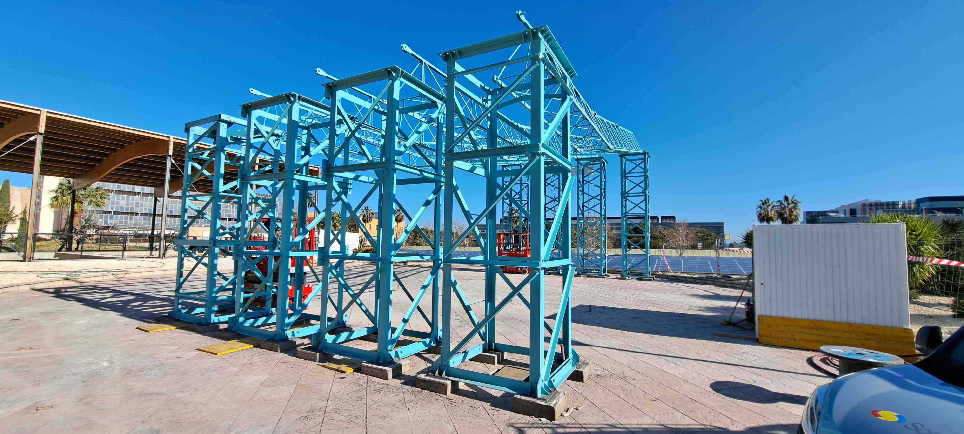 Image from Proceso de construcción de la Instalación de Jaén album