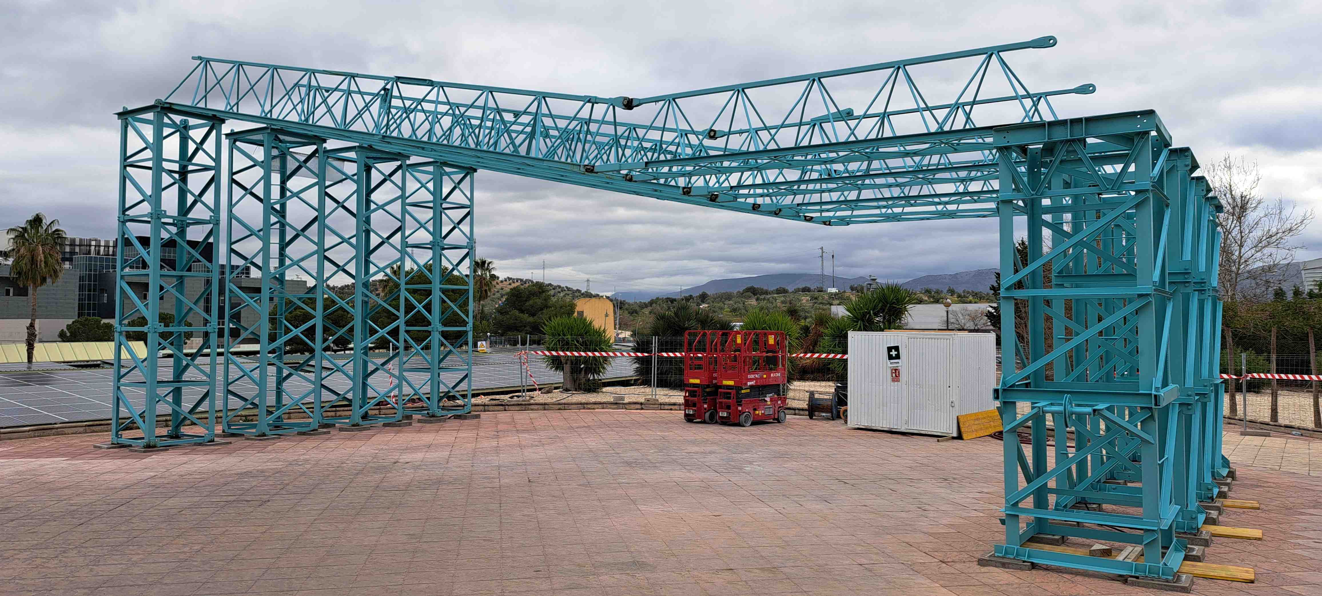 Image from Proceso de construcción de la Instalación de Jaén album