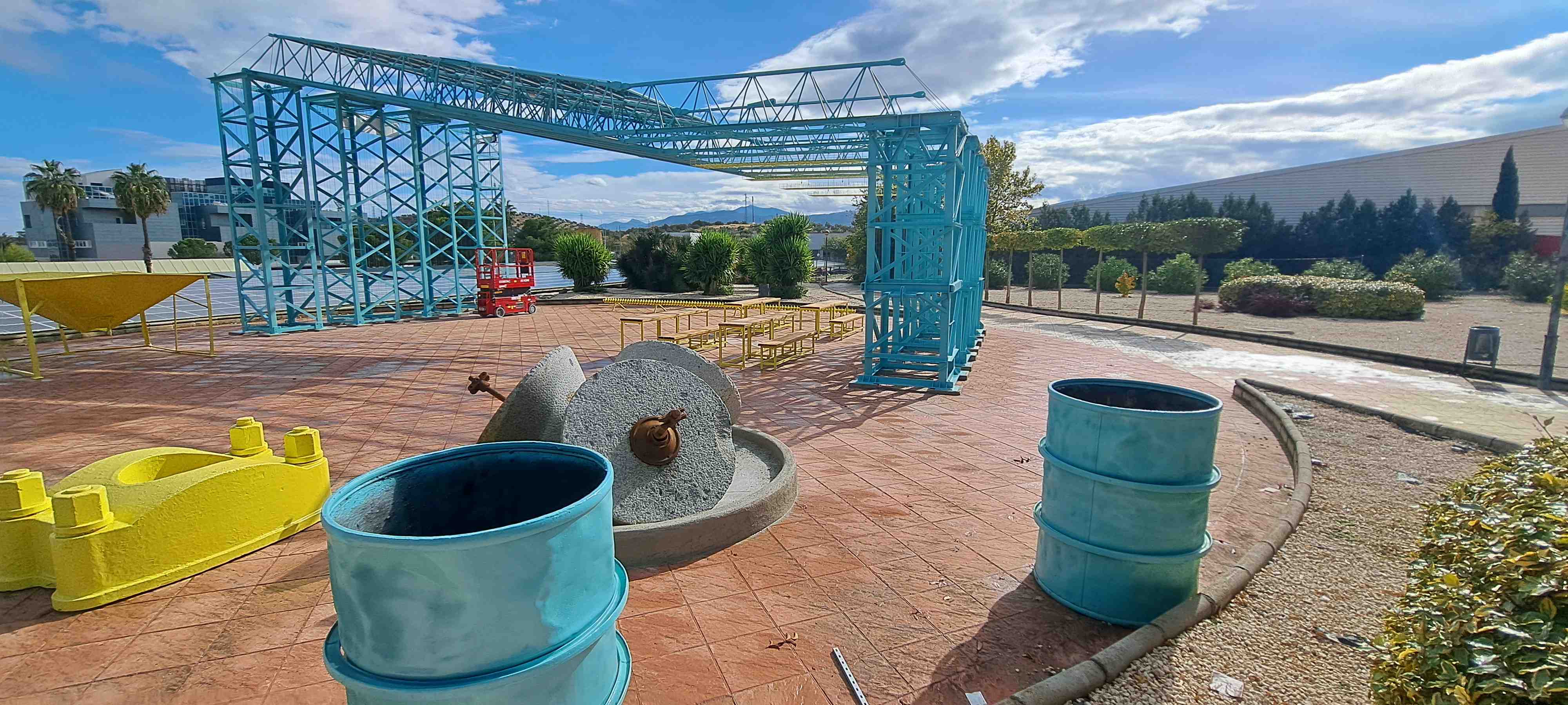 Image from Proceso de construcción de la Instalación de Jaén album