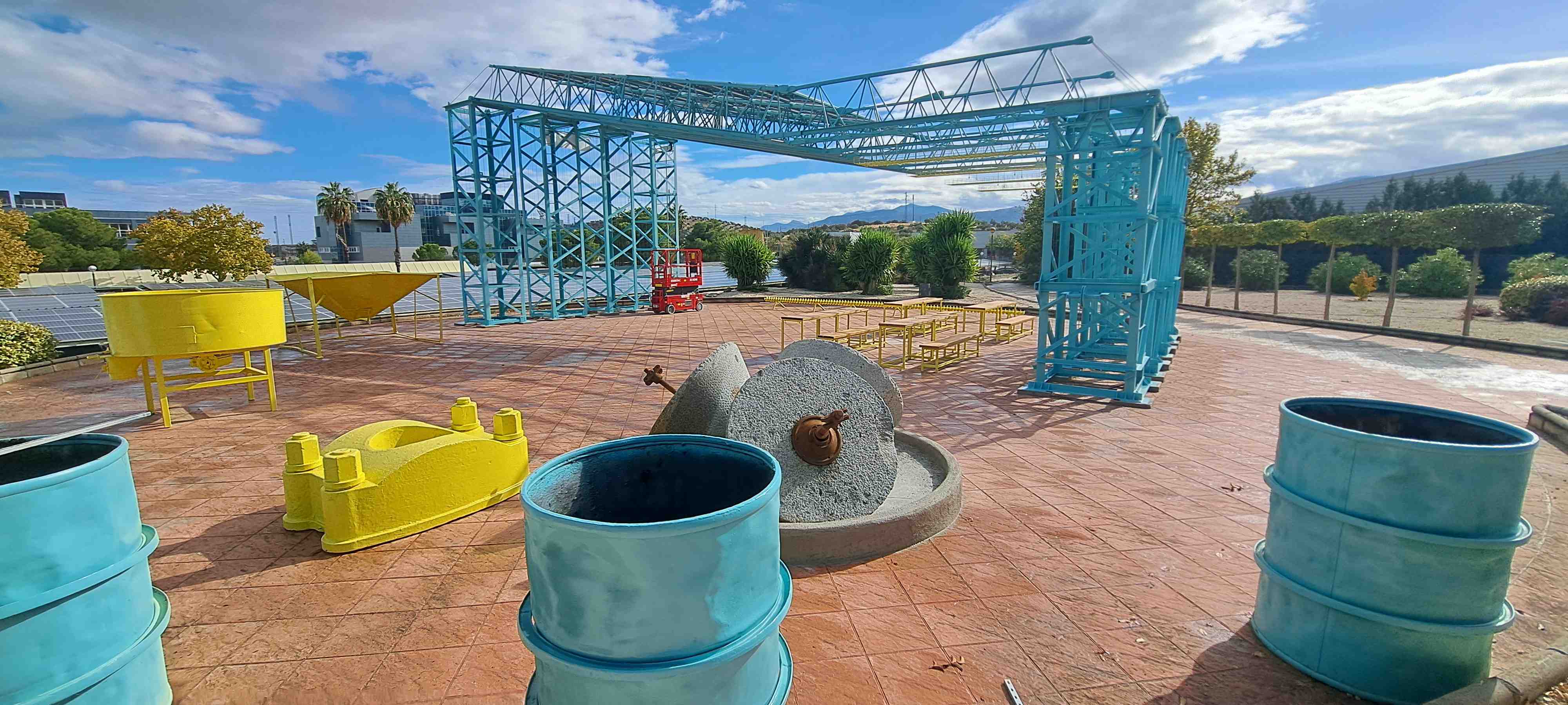 Image from Proceso de construcción de la Instalación de Jaén album