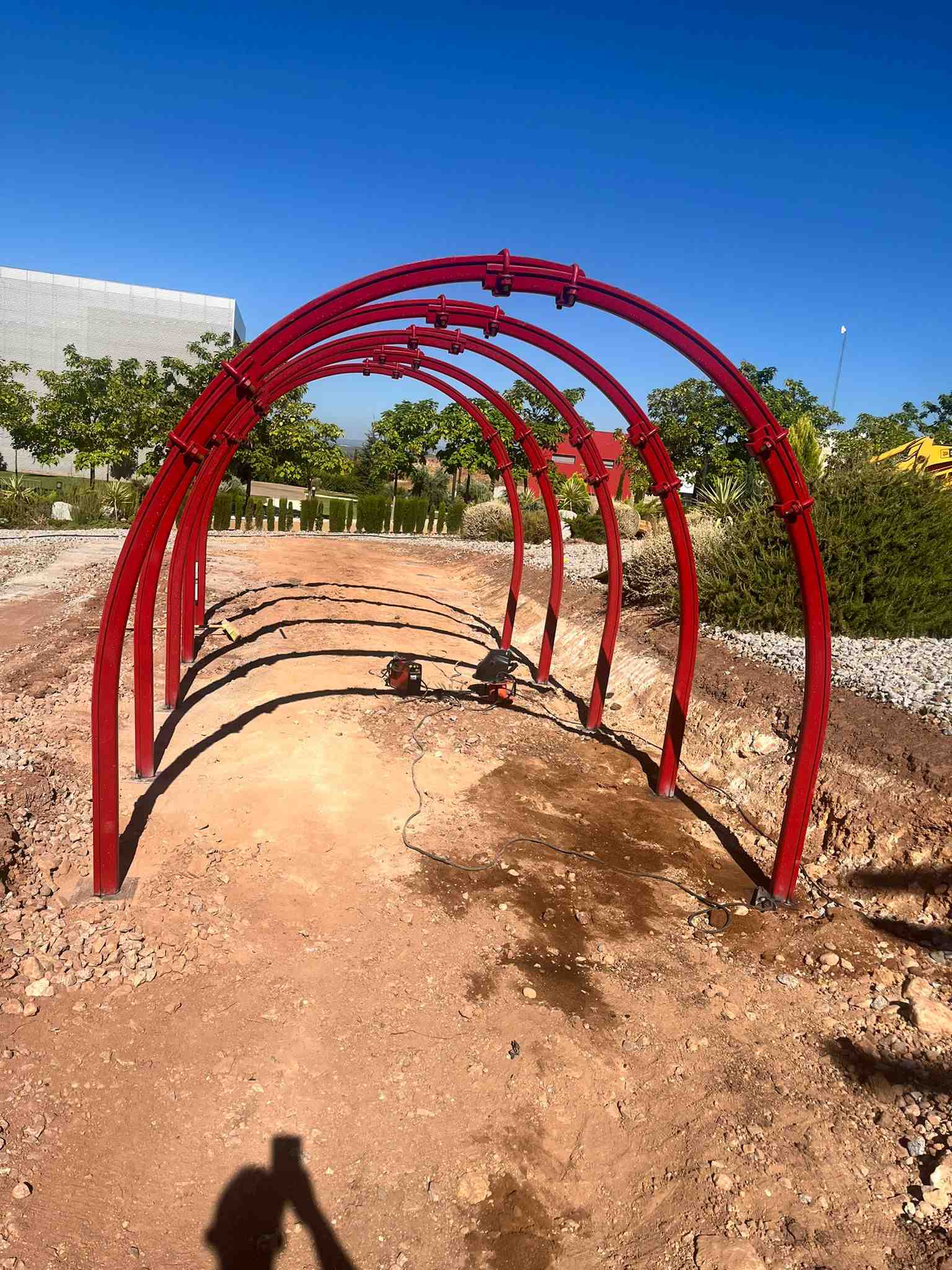 Image from Proceso de construcción de la Instalación de Linares album