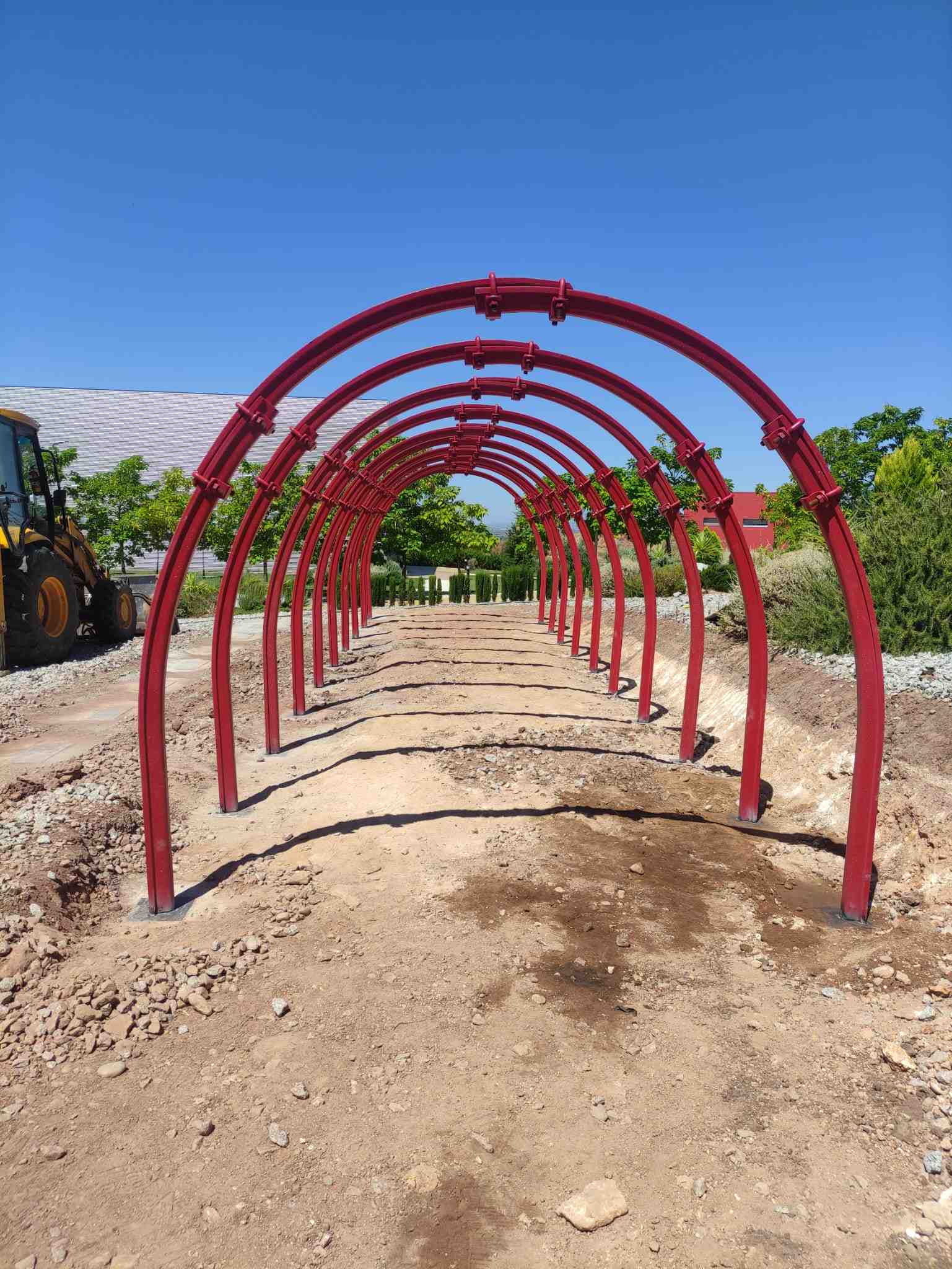 Image from Proceso de construcción de la Instalación de Linares album