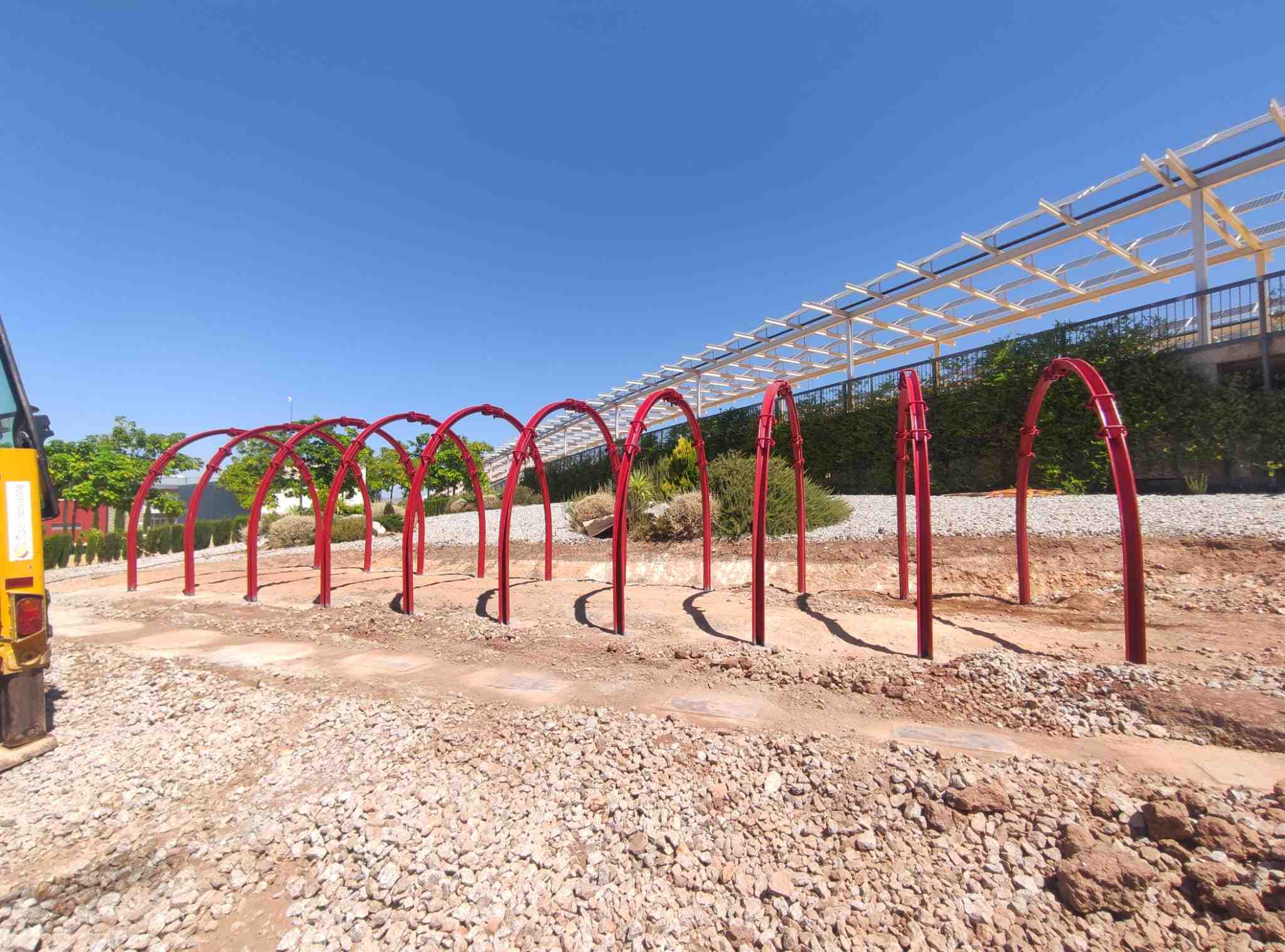 Image from Proceso de construcción de la Instalación de Linares album