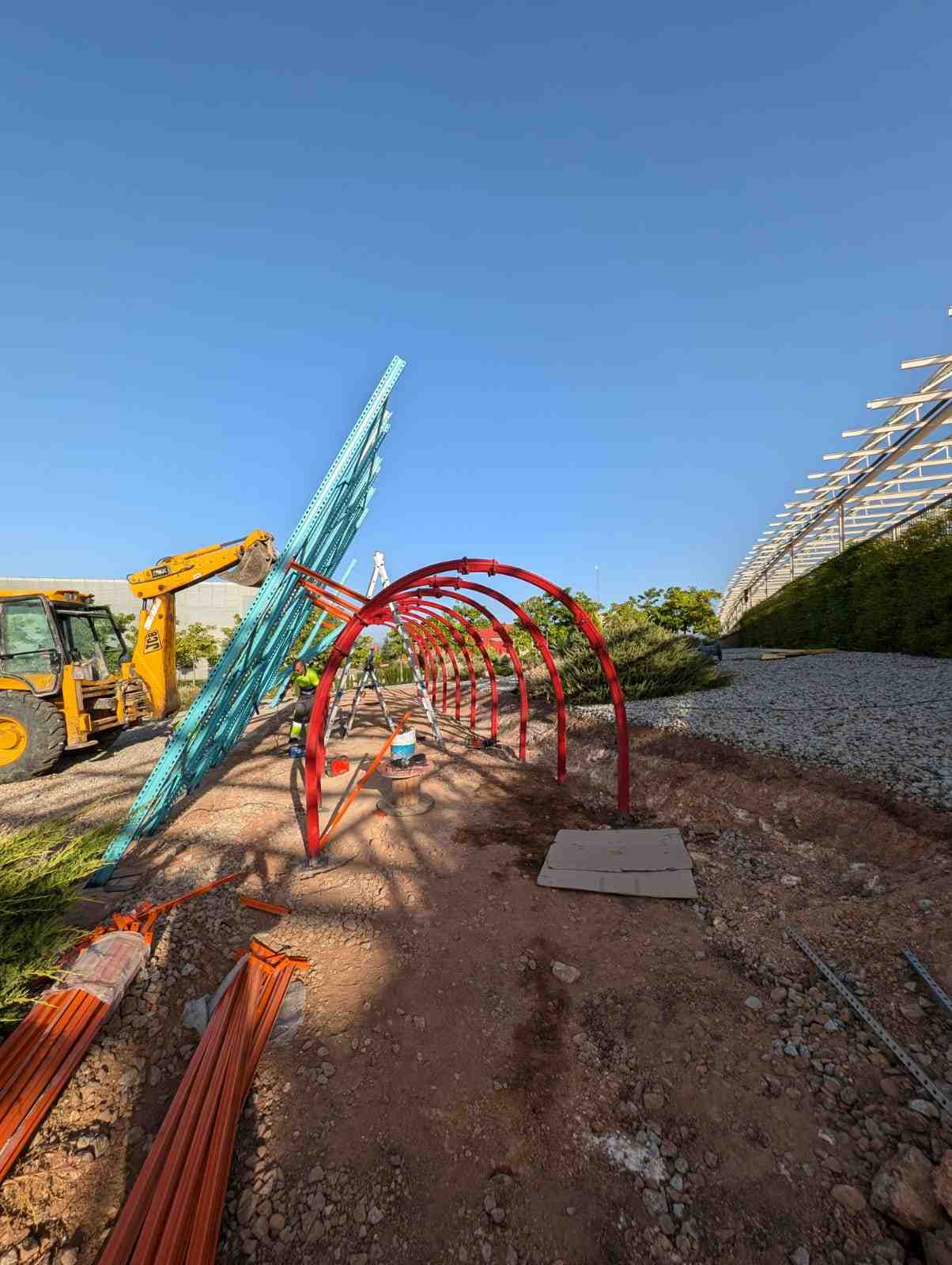 Image from Proceso de construcción de la Instalación de Linares album