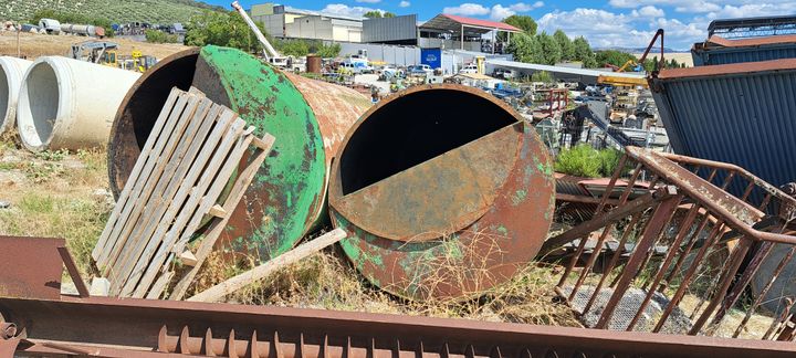 Materiales empleados para la instalación de Jáen