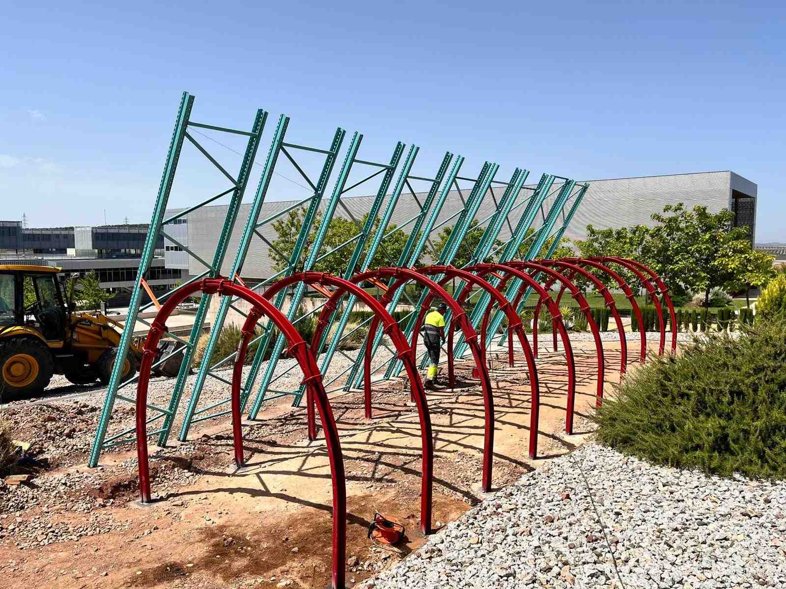 Image from Proceso de construcción de la Instalación de Linares album