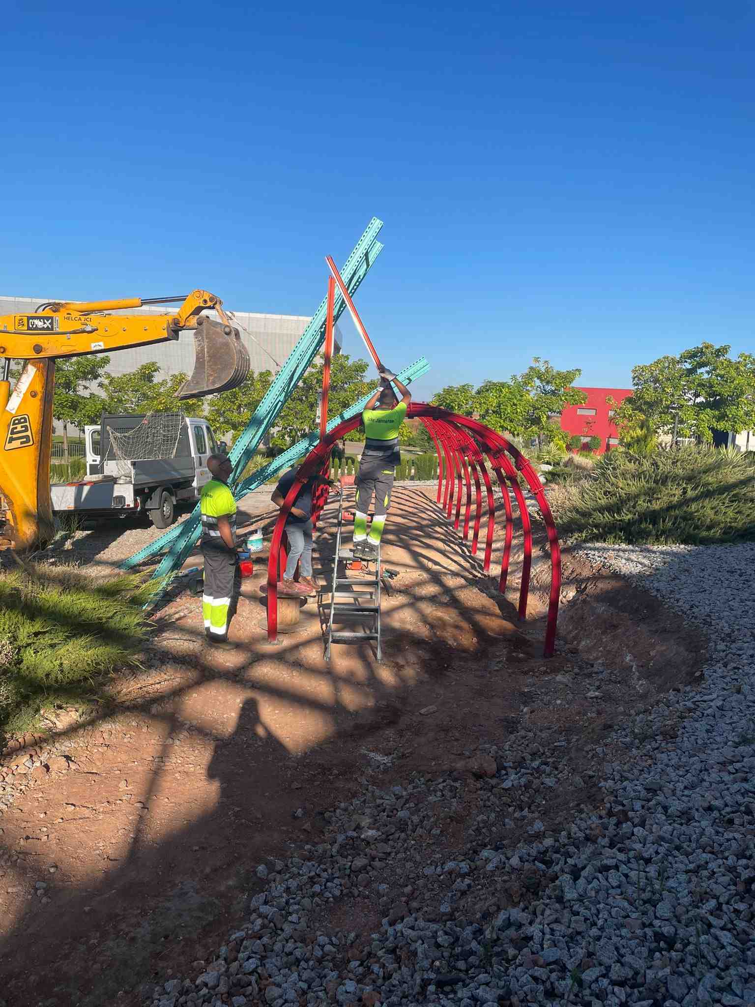 Image from Proceso de construcción de la Instalación de Linares album